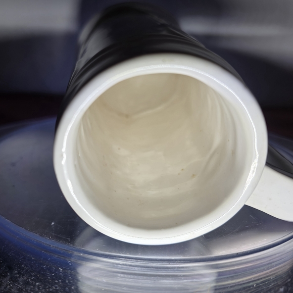 Art Deco Reproduction Pottery Cattail Vase Organic Cream Glaze - Picture 5 of 6